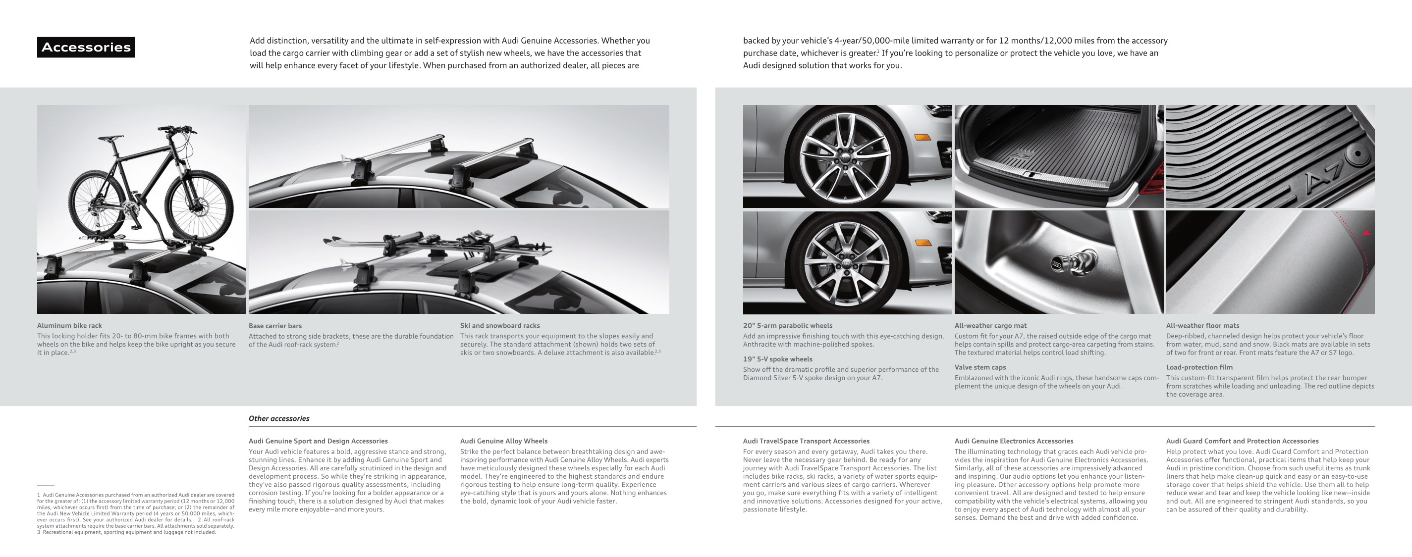 2015 Audi A7 Brochure Page 9